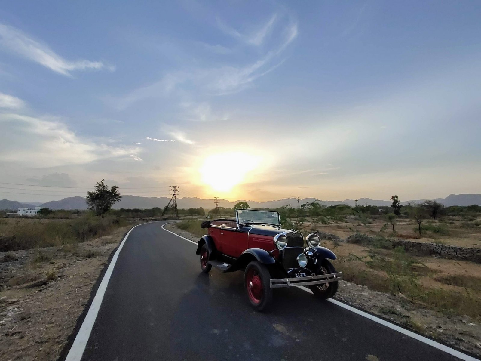 Vintage Car rental in udaipur